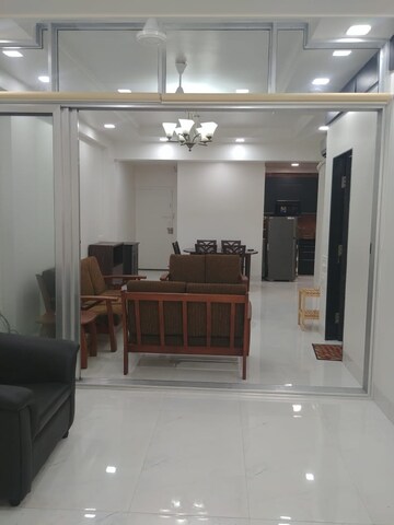 Living Room in 1.5 BHK Apartment at Peddar Road – for Sale