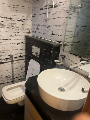 Bathroom in 4 BHK Builder Floor at Ansal API Esencia, Sector 67 – for Rent