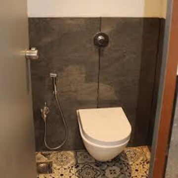 Bathroom in 1 BHK Apartment at Saket – for Rent