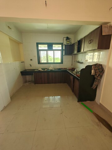 Kitchen in 3.5 BHK Apartment at Rukmini Chaya Apartment, Seawoods – for Rent