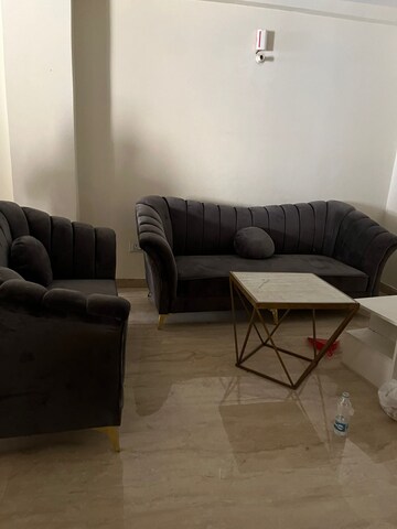 Living Room in 3 BHK Builder Floor at Ansal Sushant Lok I, Sector 43 – for Rent
