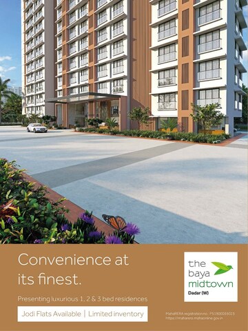 1 BHK Builder Floor – Exterior View View at The Baya Midtown, Dadar West - for Sale