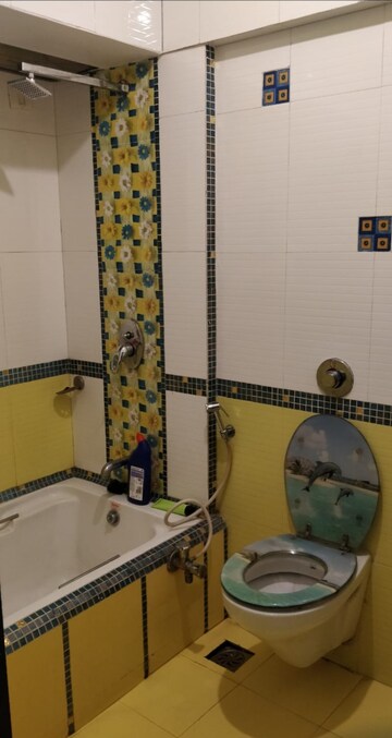 Attached Bathroom in 3 BHK Apartment at Omkar Apartments Vashi, Sector 28 – for Sale