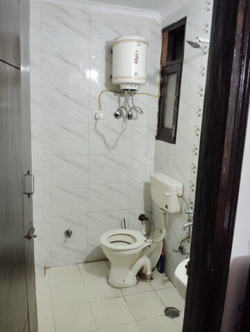 Bathroom in 1 BHK Builder Floor at Saket – for Rent