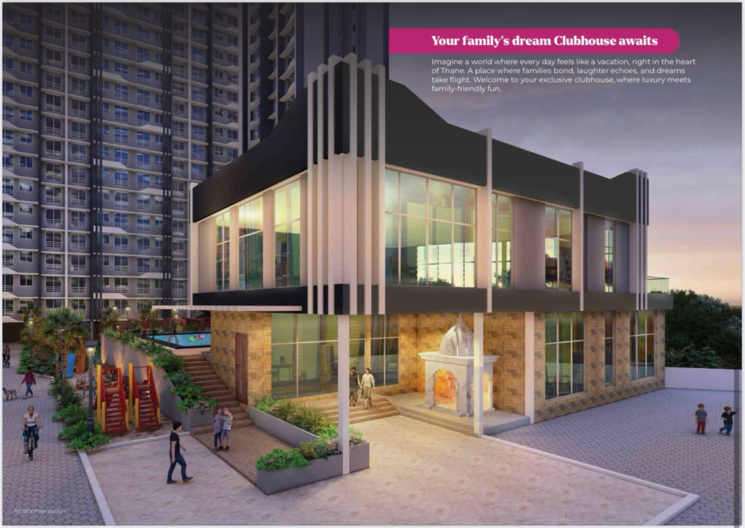 Exterior View, vihang-marina 1 Bedroom 375 Sq.Ft. Apartment In Bhayandarpada Thane 8312007