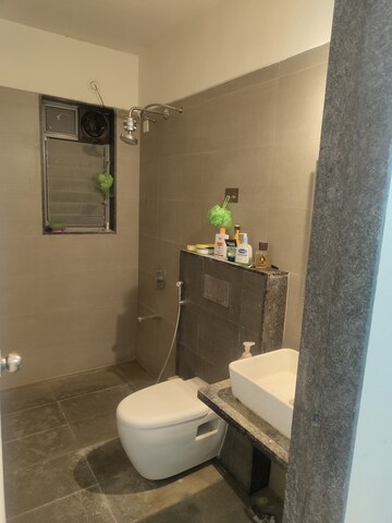 Bathroom in 2 BHK Apartment at Rohan Prathama, Hinjewadi – for Rent