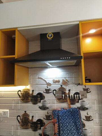 Kitchen in 3 BHK Apartment at ABA Olive County, Vasundhara Sector 5 – for Rent