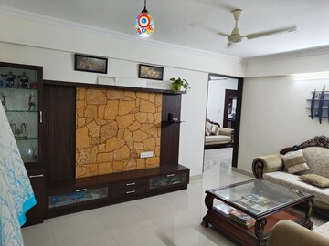 Living Room in 3 BHK Apartment at Creative Elegance, Nagavara – for Rent