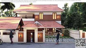 4 BHK Independent House – Exterior View View at Shoranur - for Sale