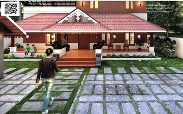 4 BHK Independent House – Garden View at Shoranur - for Sale