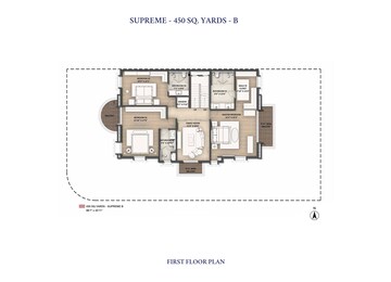 Floor Plan in  Plot at Lodha Villa Royale Palava, Dombivli East – for Sale