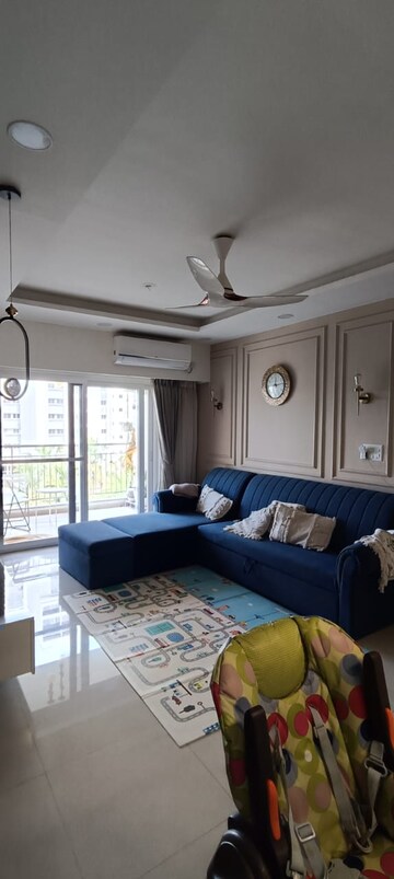 Living Room in 3 BHK Apartment at Rohan Upavan, Hennur – for Rent