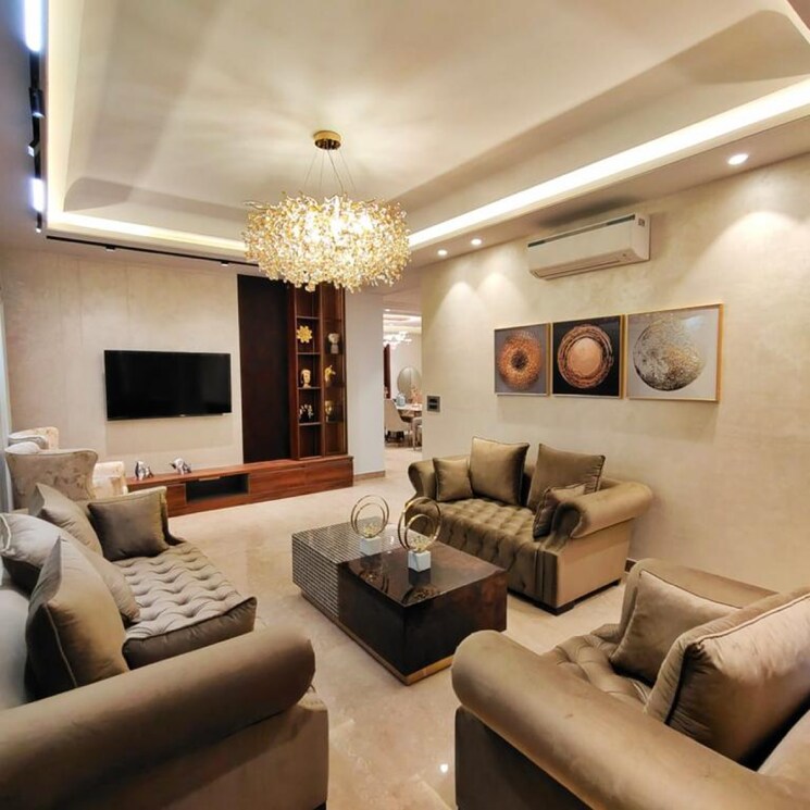 Living Room, dlf-oakwood-estate 4 Bedroom 2430 Sq.Ft. Builder Floor In Sector 25 Gurgaon 8312560