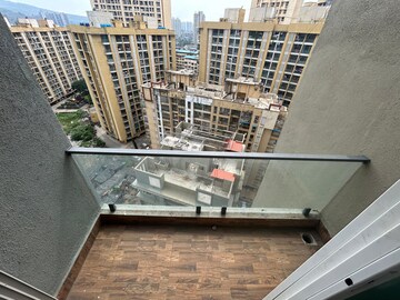 Balcony in 2 BHK Apartment at Shree Ramdev Ritu Heights, Mira Road – for Rent