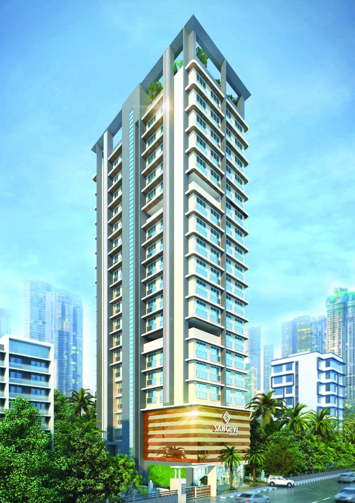 3 BHK Apartment For Sale in Sanghvi Crystal