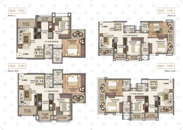 Floor Plan in 3 BHK Apartment at Murbad Road – for Sale
