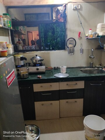 Kitchen in 2 BHK Apartment at Rishabh Dev Shrishti, Nalasopara West – for Rent