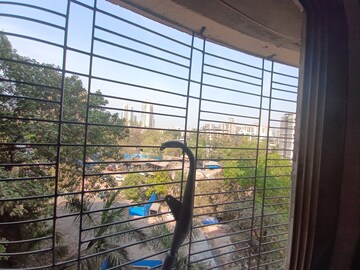 Balcony in 1 BHK Apartment at Supernal Gardens, Kolshet Road – for Rent