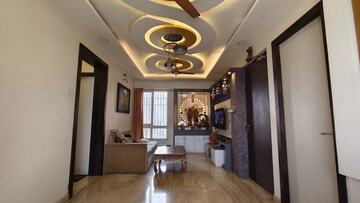 Living Room in 3 BHK Apartment at Puranik Rumah Bali, Ghodbunder Road – for Sale