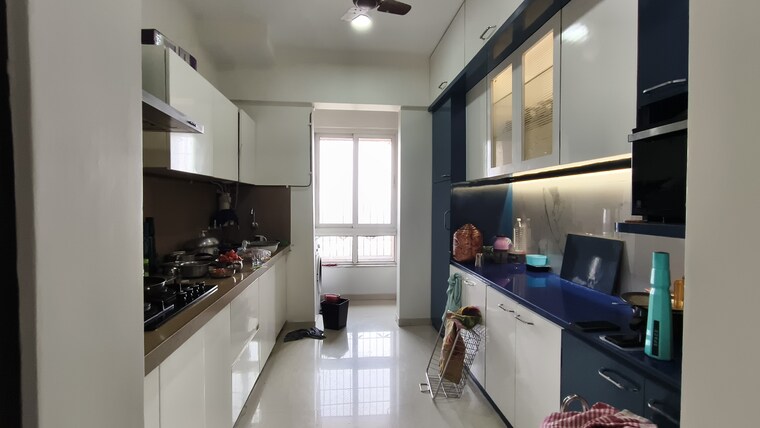 Kitchen, puranik-rumah-bali 3 Bedroom 1150 Sq.Ft. Apartment In Ghodbunder Road Thane 8313333