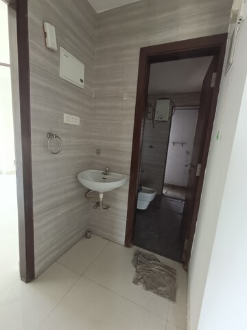 Bathroom in 3 BHK Apartment at Kabra Hyde Park, Manpada – for Rent