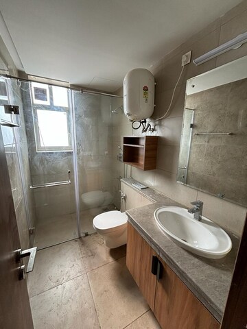 Bathroom in 3.5 BHK Apartment at M3M Sky City, Sector 65 – for Rent