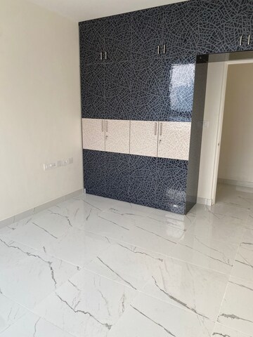 Bathroom in 2.5 BHK Apartment at Mantri Lithos, Thanisandra – for Rent