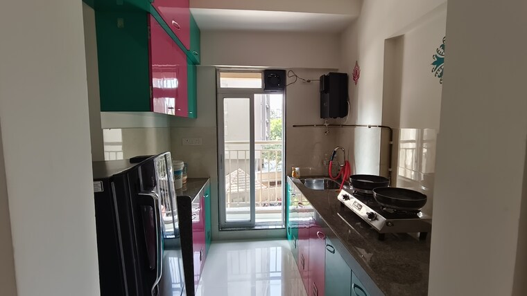 Kitchen, metropolis-aquaris-phase-1 1 Bedroom 650 Sq.Ft. Apartment In Kasarvadavali Thane 8313655