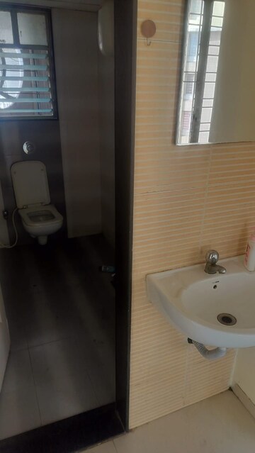 Bathroom in 2 BHK Apartment at Lohia Jain Megh Malhar Raga, Bavdhan – for Rent