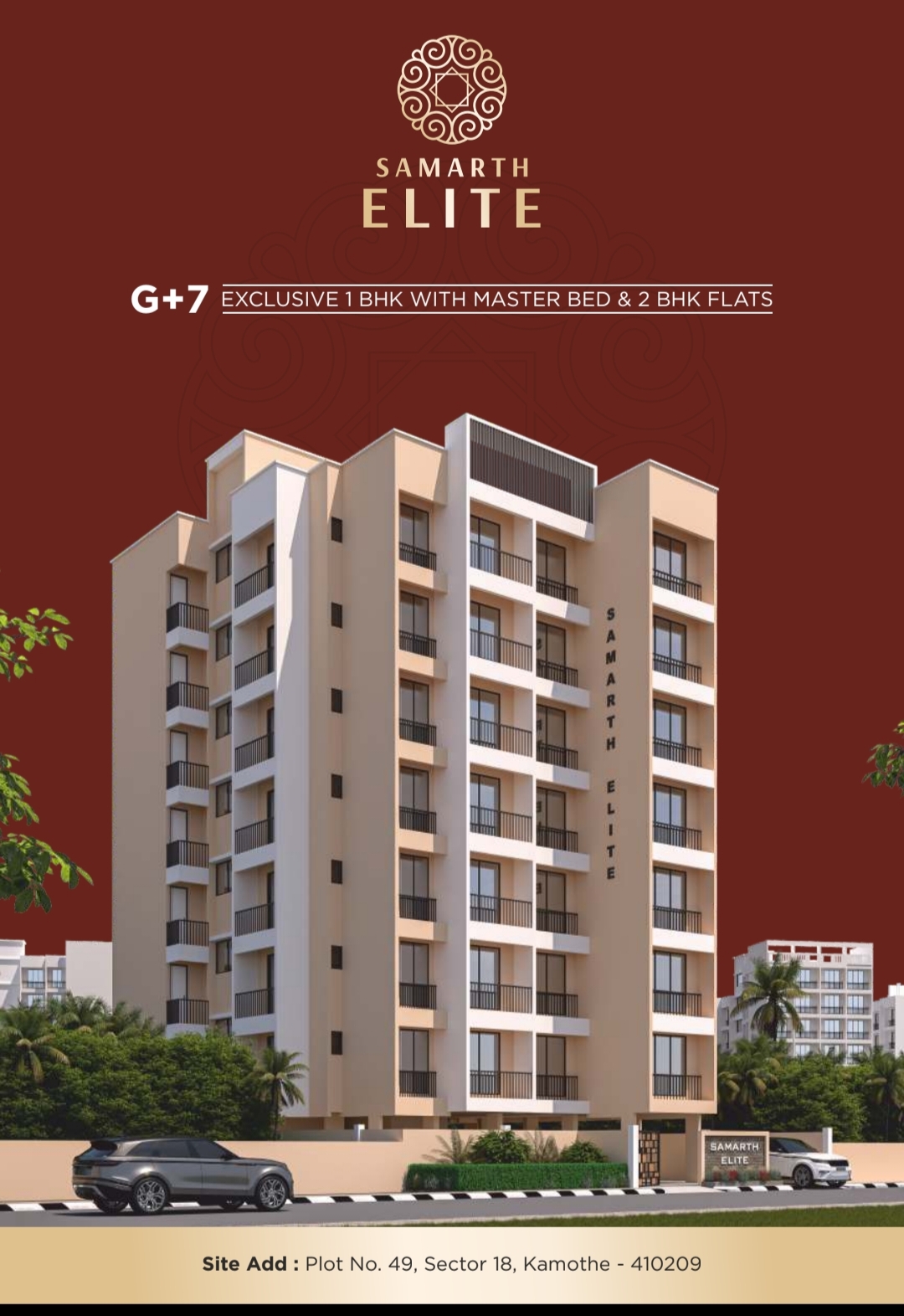 1 BHK + Extra Room Builder Floor For Sale in Samarth Elite Kamothe Sec