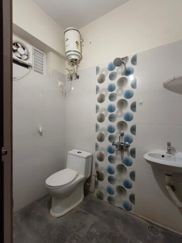 Bathroom in 2 BHK Apartment at Raghavendra Arcade, Kondapur – for Rent