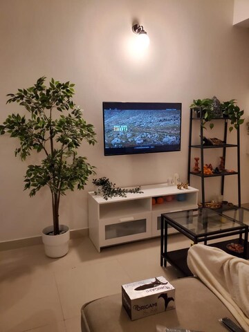 Living Room in 2 BHK Apartment at Svamitva Emerald Square, Bommasandra – for Rent