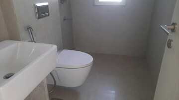 Bathroom in 3 BHK Apartment at Indiabulls Sky Forest, Lower Parel – for Rent