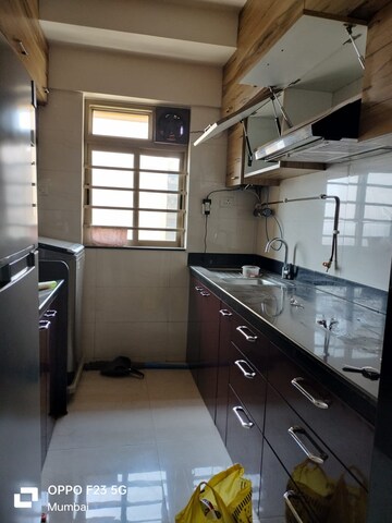 Kitchen in 1 BHK Apartment at Sheth Vasant Oasis, Andheri East – for Rent