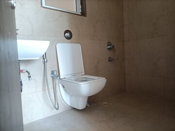 Bathroom in 1 BHK Apartment at Puranik Rumah Bali, Ghodbunder Road – for Rent