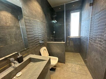 Bathroom in 3 BHK Apartment at Indiabulls Sky Forest, Lower Parel – for Rent