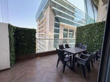 Balcony in 3 BHK Apartment at Indiabulls Sky Forest, Lower Parel – for Rent
