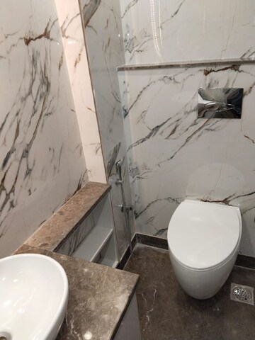 Bathroom in 3 BHK Builder Floor at East Of Kailash – for Rent