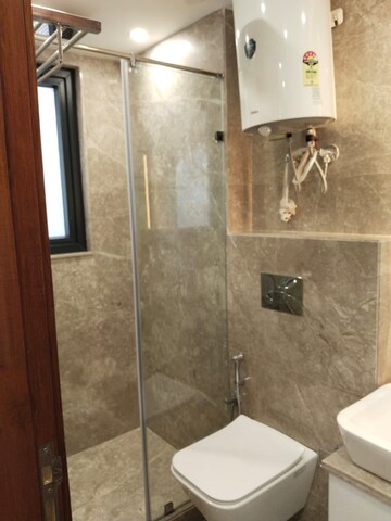 Bathroom in 3 BHK Builder Floor at East Of Kailash – for Rent
