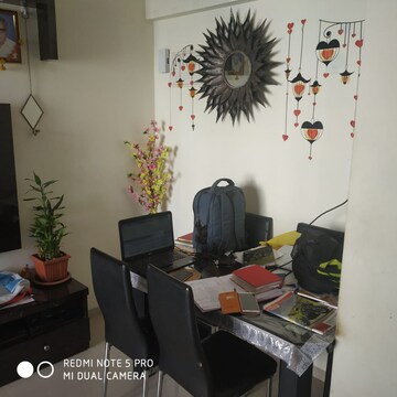 Master Bedroom in 1 BHK Apartment at Raunak Heights, Ghodbunder Road – for Rent