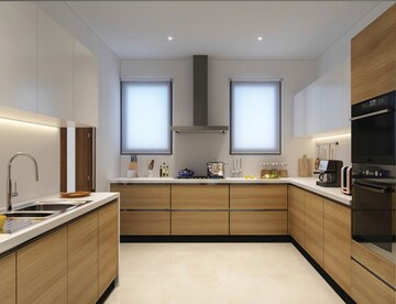 Kitchen in 5 BHK Apartment at Kasturi The Balmoral Hillside, Baner – for Sale