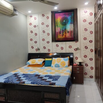 Bedroom in 2 BHK Builder Floor at Lajpat Nagar ii – for Rent