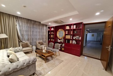 Living Room in 3 BHK Apartment at My Home Bhooja, Hi Tech City – for Rent