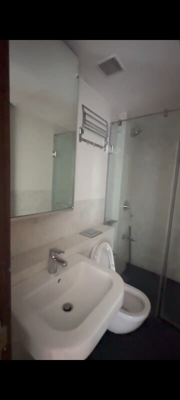Bathroom in 2 BHK Apartment at Lodha New Cuffe Parade, Wadala – for Rent