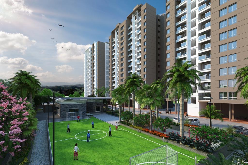 2 BHK Apartment For Sale in Ganga Fernhill