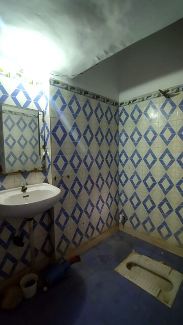 Bathroom in 2 BHK Apartment at Jasola Vihar – for Sale