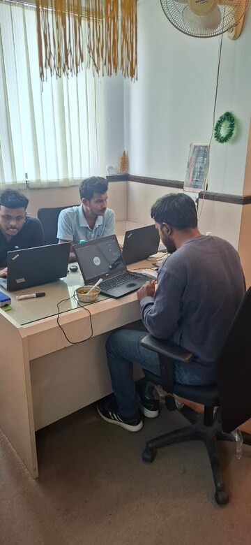 Team Area in  Office Space at Manipal Center Apartments, Mg Road – for Rent