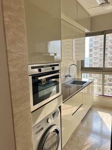 Kitchen in 2 BHK Apartment at Hiranandani Castle Rock, Powai – for Rent