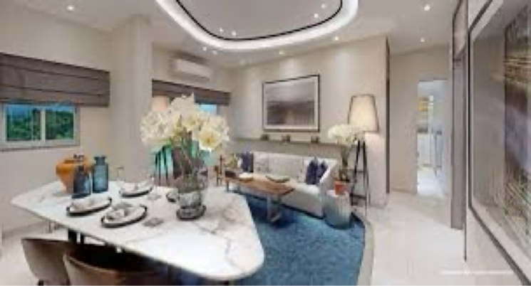 Living Room, lodha-amara-tower-44 3 Bedroom 1185 Sq.Ft. Builder Floor In Kailash Nagar Thane 8314546