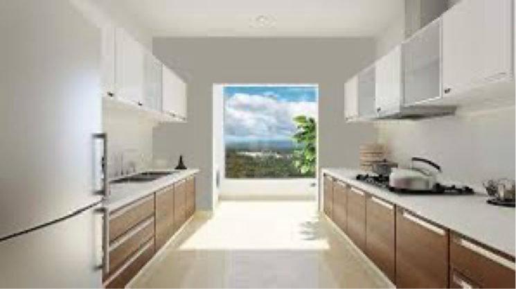 Kitchen, shapoorji-pallonji-vanaha-golfland 4 Bedroom 3291 Sq.Ft. Builder Floor In Lavale Pune 8314552
